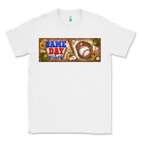 White game day vibes Classic Tee - BundleAndBundleShop