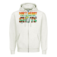 Oatmeal Heather dont worry ive had both my shots Zipper Hoodie - texasbilliewilder