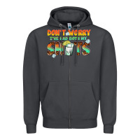 Smoke dont worry ive had both my shots Zipper Hoodie - texasbilliewilder