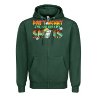 Sports Green dont worry ive had both my shots Zipper Hoodie - texasbilliewilder