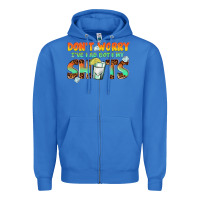 True Royal dont worry ive had both my shots Zipper Hoodie - texasbilliewilder