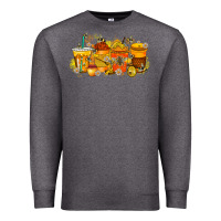 Charcoal Heather bee drink Premium Sweatshirt - RacoonDesign