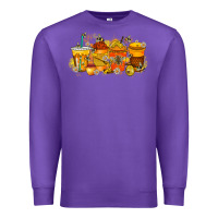 Purple bee drink Premium Sweatshirt - RacoonDesign
