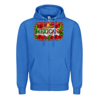True Royal mexicana Zipper Hoodie - Zillion Design Studio