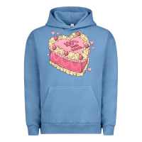 Pigment Pebble Blue 100 percent that bitch Urban Hoodie - MaliasSmallBusiness