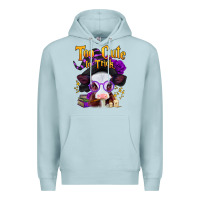Blue Mist too cute to trick halloween baby calf Premium Hoodie - Jasminsmagicworld