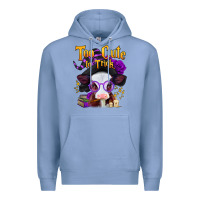 Colony Blue too cute to trick halloween baby calf Premium Hoodie - Jasminsmagicworld