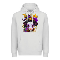 Dove Grey too cute to trick halloween baby calf Premium Hoodie - Jasminsmagicworld