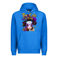 True Royal too cute to trick halloween baby calf Premium Hoodie - Jasminsmagicworld