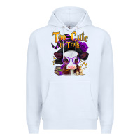 White too cute to trick halloween baby calf Premium Hoodie - Jasminsmagicworld