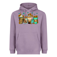 Lavender sunflowers coffee cups Heavyweight Hoodie - Zillion Design Studio