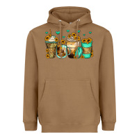 Toasted Coconut sunflowers coffee cups Heavyweight Hoodie - Zillion Design Studio