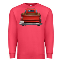 Cardinal western red truck back view Premium Sweatshirt - FaDigitalArtStudio