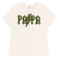 Bone papa  lightning camouflage Ladies Tee - BarkalooDesign