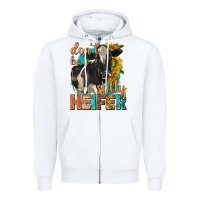 Dont Be A Salty Heifer With Sunflowers Zipper Hoodie | Teevron
