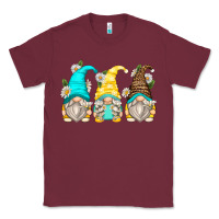 Burgundy daisy gnomes Classic Tee - Zillion Design Studio