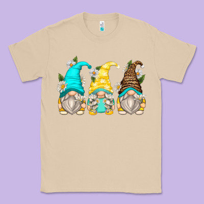 Daisy Gnomes Classic Tee Designed By Zillion Design Studio