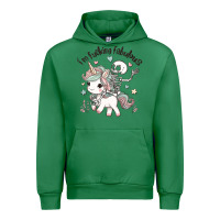 Emerald i'm fucking fabulous Urban Hoodie - MaliasSmallBusiness
