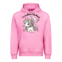 Fuchsia Pink i'm fucking fabulous Urban Hoodie - MaliasSmallBusiness