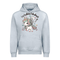 Heather Grey i'm fucking fabulous Urban Hoodie - MaliasSmallBusiness