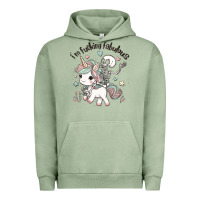 Pigment Oil Green i'm fucking fabulous Urban Hoodie - MaliasSmallBusiness