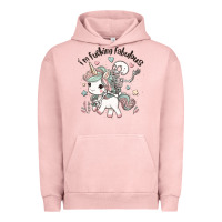 Pigment Salmon i'm fucking fabulous Urban Hoodie - MaliasSmallBusiness