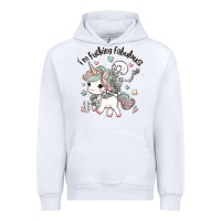 White i'm fucking fabulous Urban Hoodie - MaliasSmallBusiness