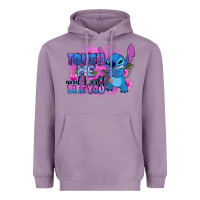 Lavender touch me and i will bite you stitch Heavyweight Hoodie - Zillion Design Studio