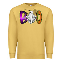 Antique Gold boo ghost Premium Sweatshirt - RacoonDesign
