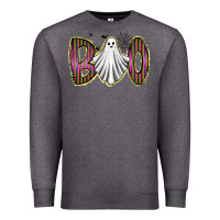 Charcoal Heather boo ghost Premium Sweatshirt - RacoonDesign