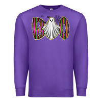 Purple boo ghost Premium Sweatshirt - RacoonDesign