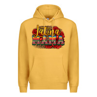 Mustard latina mama Premium Hoodie - Jasminsmagicworld