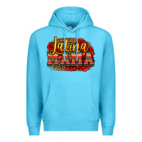 Ocean Blue latina mama Premium Hoodie - Jasminsmagicworld