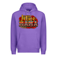 Purple latina mama Premium Hoodie - Jasminsmagicworld