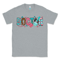 Heather Grey doctor Classic Tee - texasbilliewilder