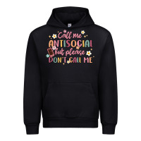 Black call me antisocial but please don't call me Urban Hoodie - MaliasSmallBusiness