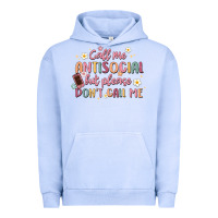 Pigment Grape Ice call me antisocial but please don't call me Urban Hoodie - MaliasSmallBusiness