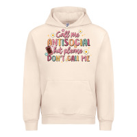Sandshell call me antisocial but please don't call me Urban Hoodie - MaliasSmallBusiness