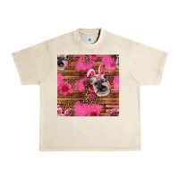 Sandshell easter heifer with bunny ears seamless pattern Urban Heavy Tee - Artiststas