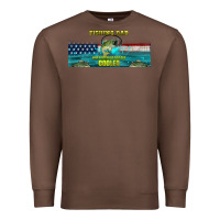 Chestnut fishing dad  libbey glass Premium Sweatshirt - HRA Design Shop