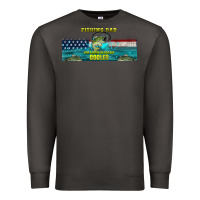 Smoke fishing dad  libbey glass Premium Sweatshirt - HRA Design Shop