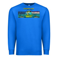 True Royal fishing dad  libbey glass Premium Sweatshirt - HRA Design Shop
