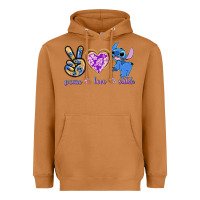 Meerkat peace love stitch Heavyweight Hoodie - texasbilliewilder