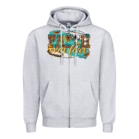 Heather Grey faith over fear Zipper Hoodie - texasbilliewilder
