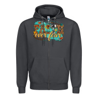 Smoke faith over fear Zipper Hoodie - texasbilliewilder