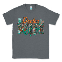 Charcoal Heather doctor wife Classic Tee - texasbilliewilder
