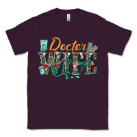 Plum doctor wife Classic Tee - texasbilliewilder