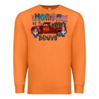 Carrot home of the brave Premium Sweatshirt - CowhideDigitalArt