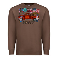 Chestnut home of the brave Premium Sweatshirt - CowhideDigitalArt