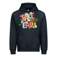 Navy take it easy Urban Hoodie - MaliasSmallBusiness